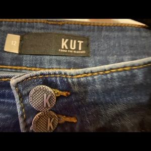 KUT bootleg jeans size 12